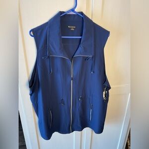 New Directions women’s Navy Vest nwt